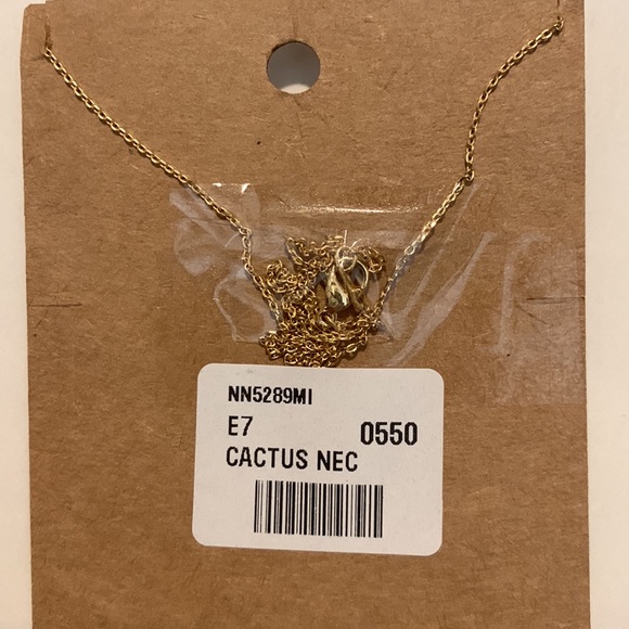 Cactus Pendant Necklace - Picture 5 of 5